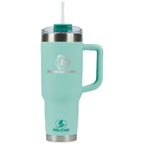 Pelican Aqua Porter 40 oz. Recycled Double Wall Stainless Steel Travel Tumbler