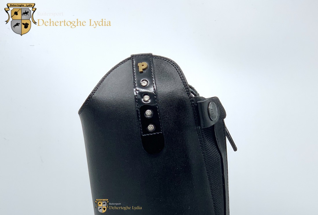 Petrie Melbourne riding boots Black, with rhinestones