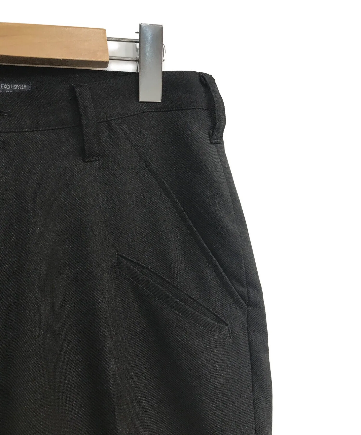 [Pre-owned] REGULATION Yohji Yamamoto Estelle Center Press Pants HW-P50-940 HW-P50-940