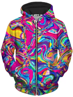 Psych Dip Unisex Zip-Up Hoodie (Clearance)