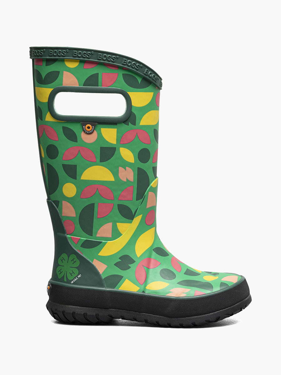 Rainboot 4-H Shapes Kids Rainboots