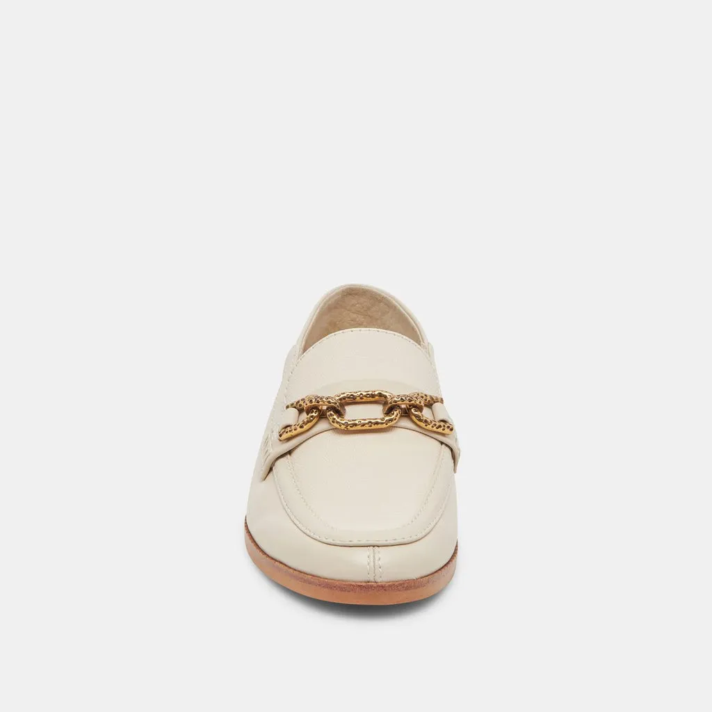 REIGN FLATS IVORY LEATHER– Dolce Vita 6866438324290