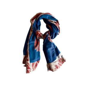 Scarlet 'N Blue Scarf