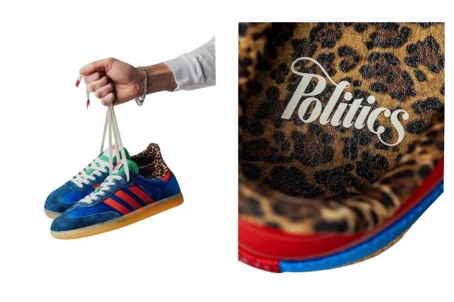 Sneaker politics x adidas samba consortium cup