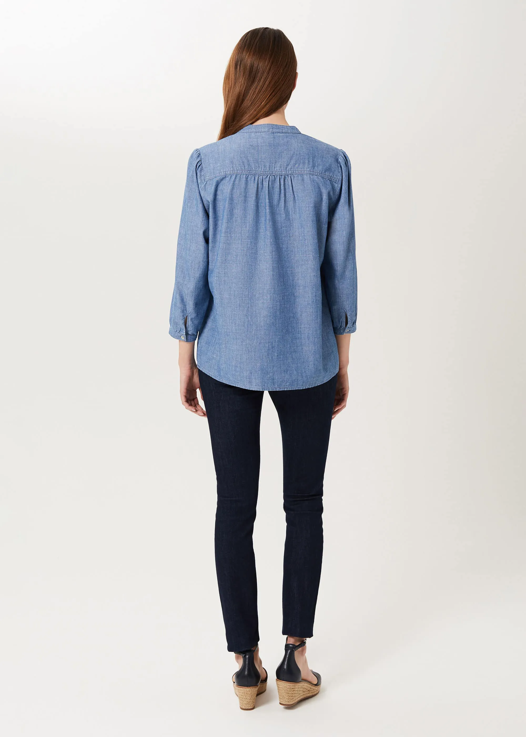 Sofia Chambray Blouse 