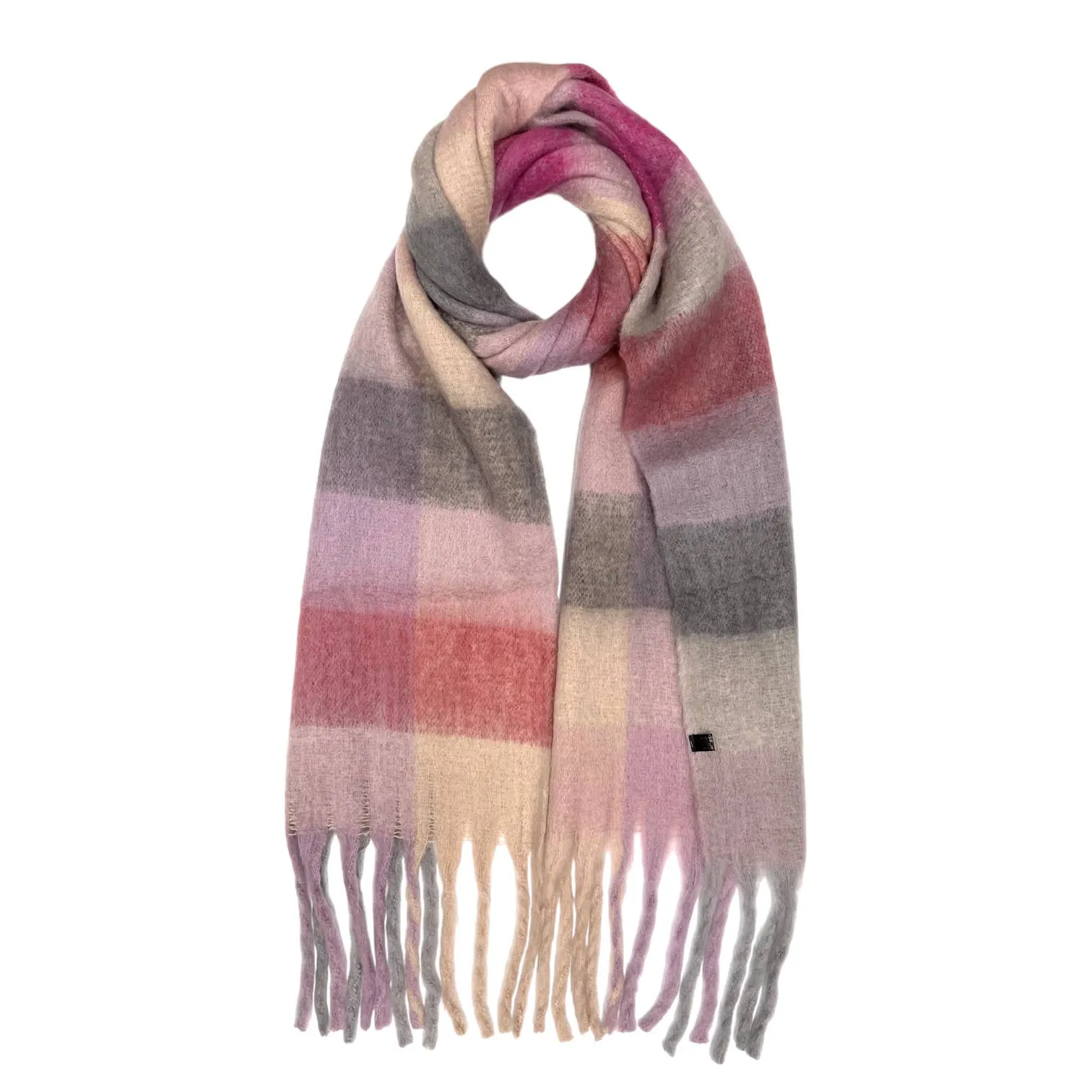 Soft Check Tassle Scarf Various