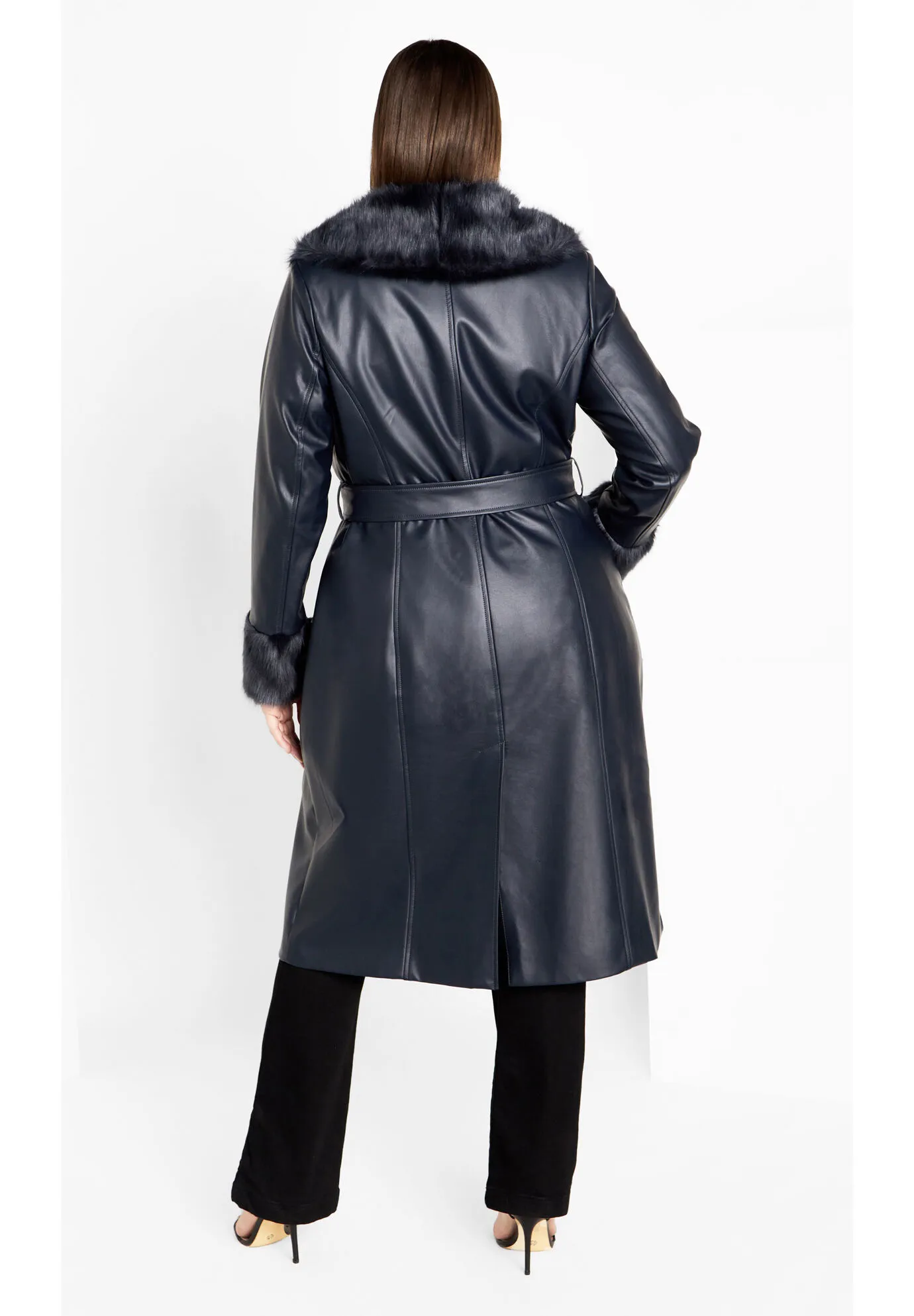 Spanish Romance Coat - steel blue