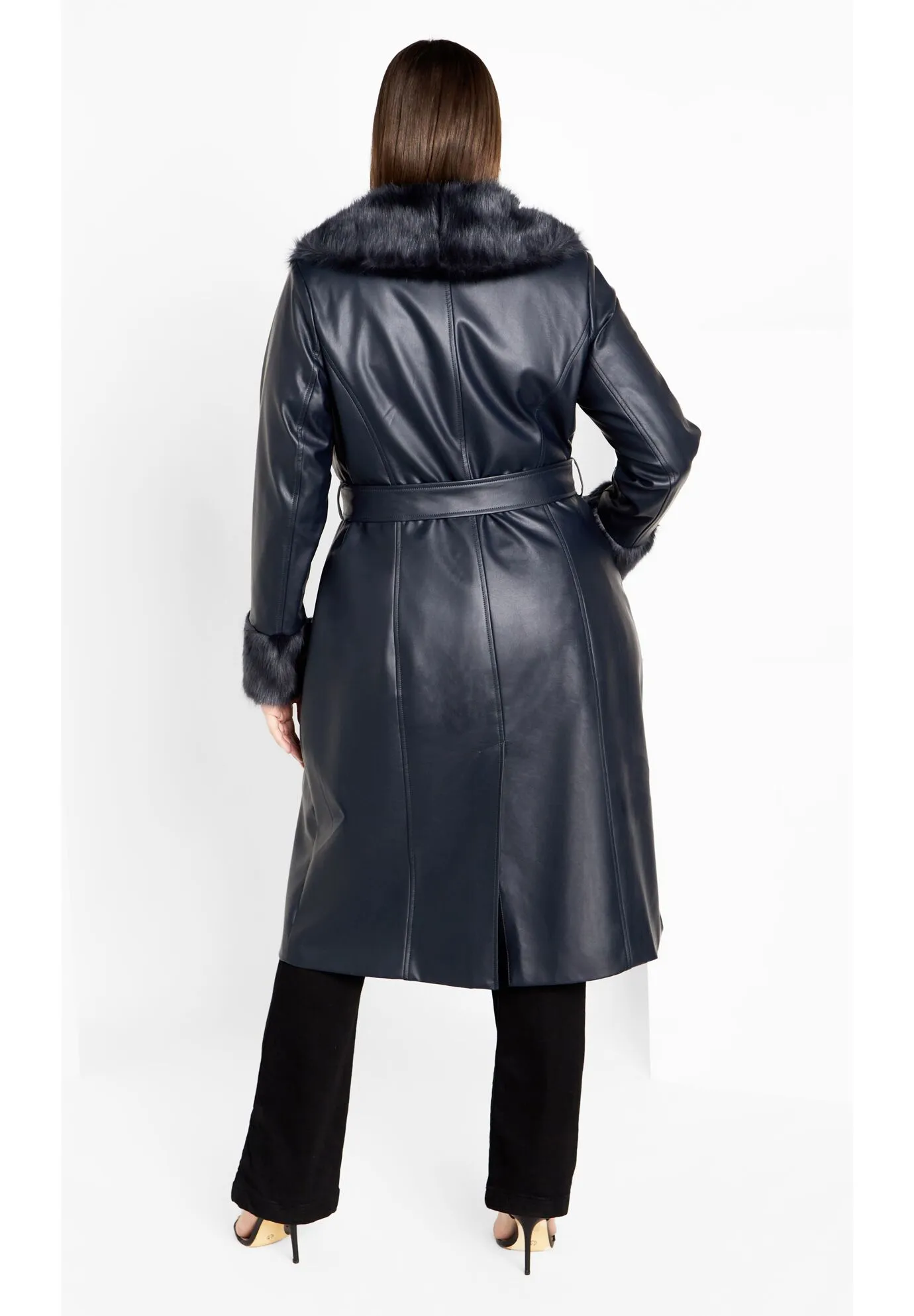 Spanish Romance Coat - steel blue