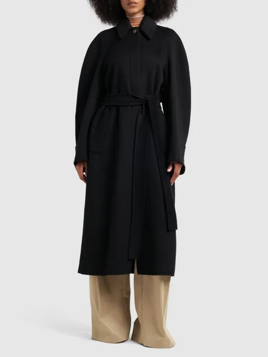 Sportmax   Azzorre wool & cashmere long coat 