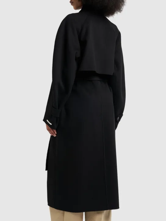 Sportmax   Azzorre wool & cashmere long coat 