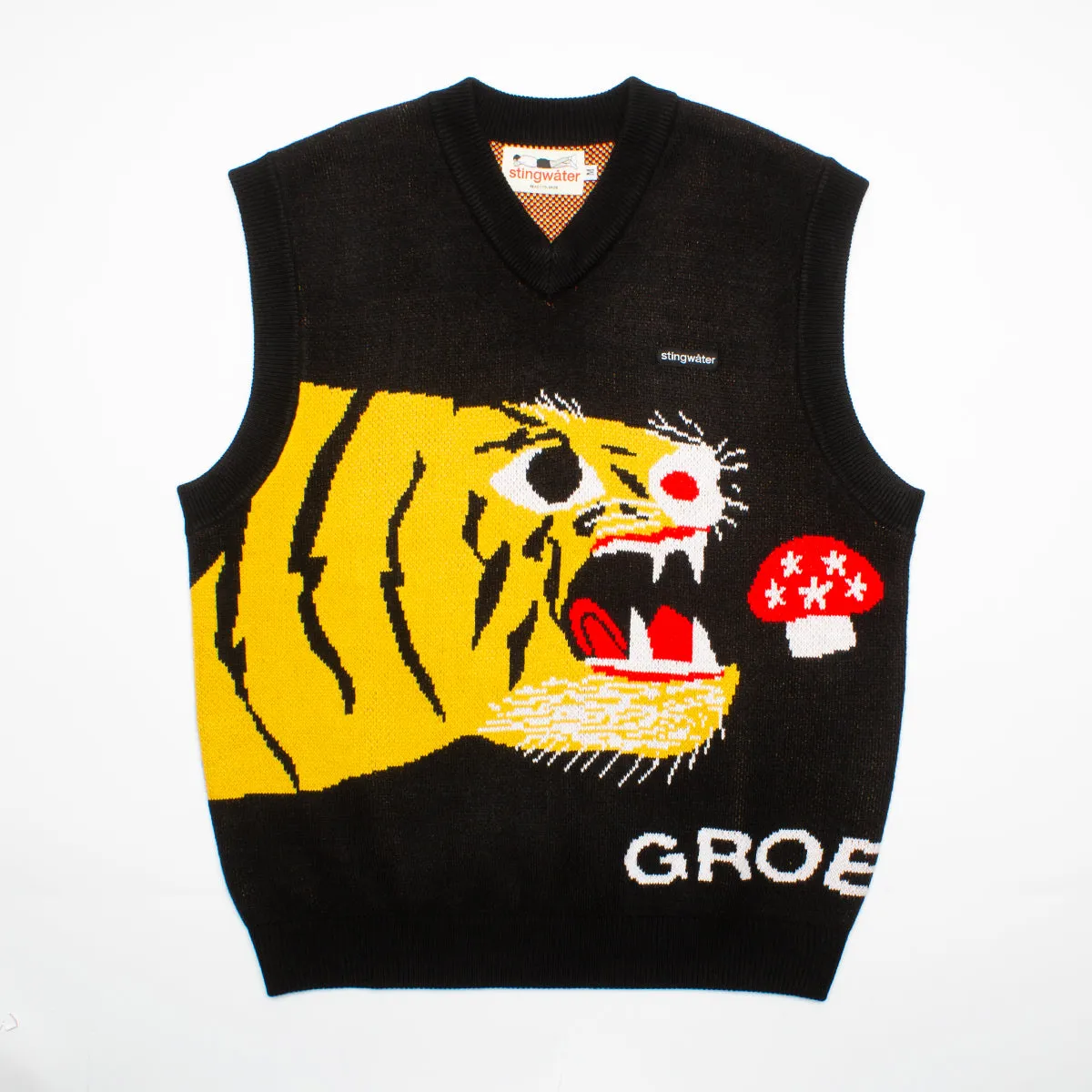 Sting Tiger Knit Sweater