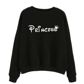 sweatshirt Women Letter Print  Long Sleeve Round Neck Hoodies Women Clothes American Apparel &23 GS