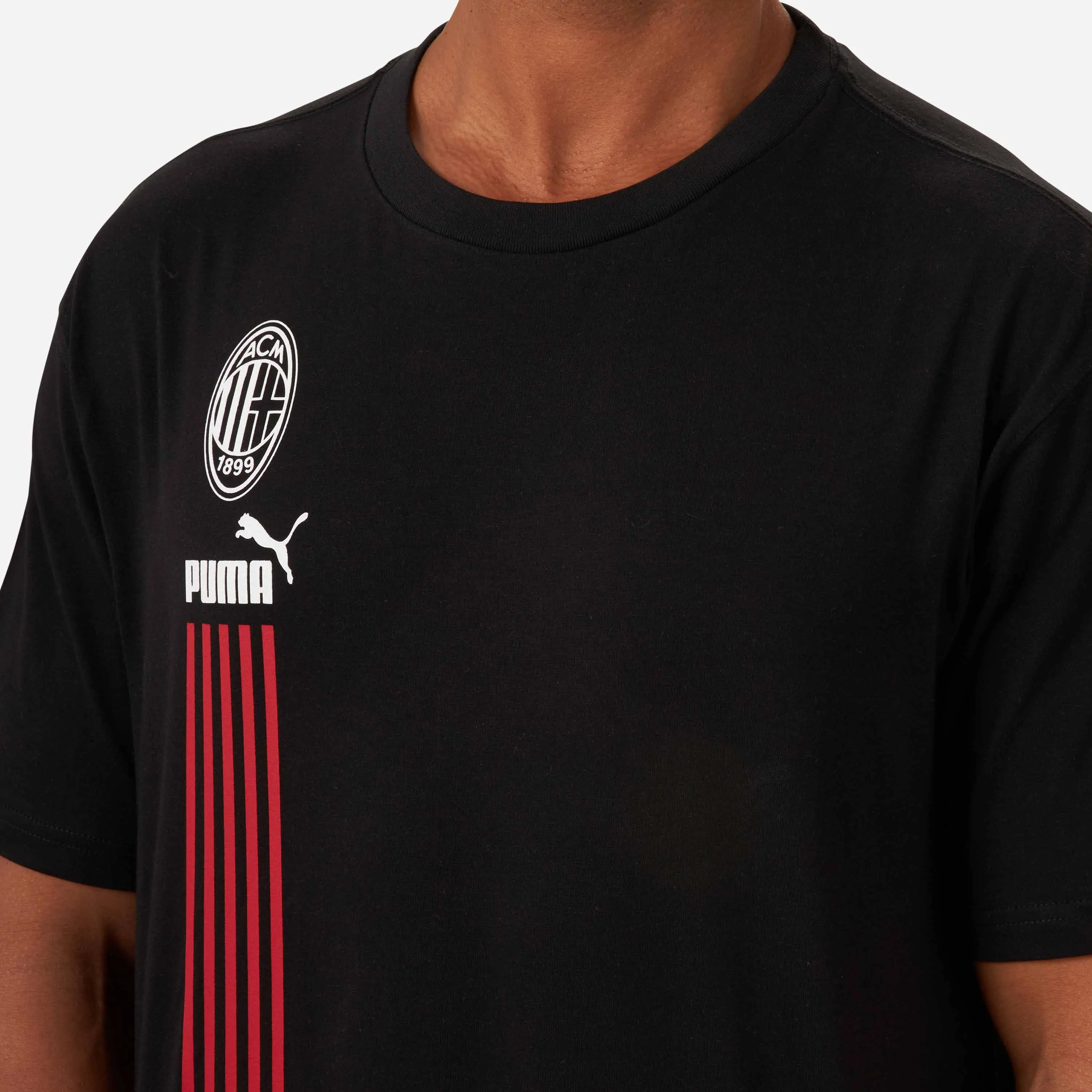 T-SHIRT MILAN CON STAMPE E PATCH