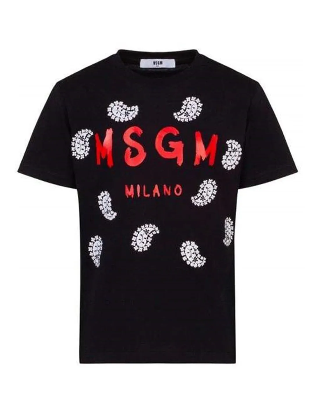 T-shirt MSGM bimba MS028850 nera PE22