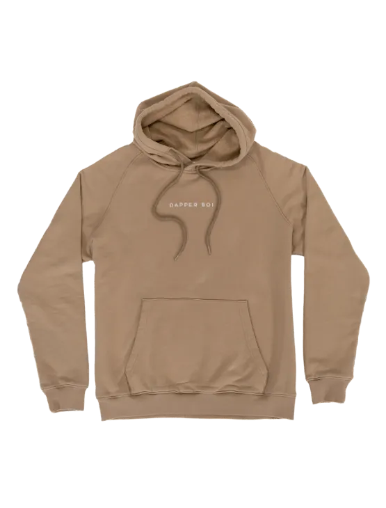 Tan Pullover Hoodie