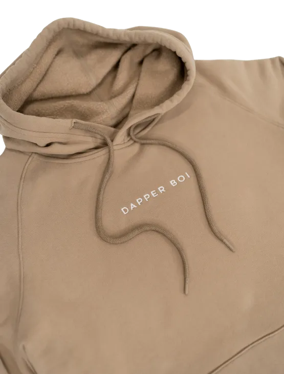 Tan Pullover Hoodie