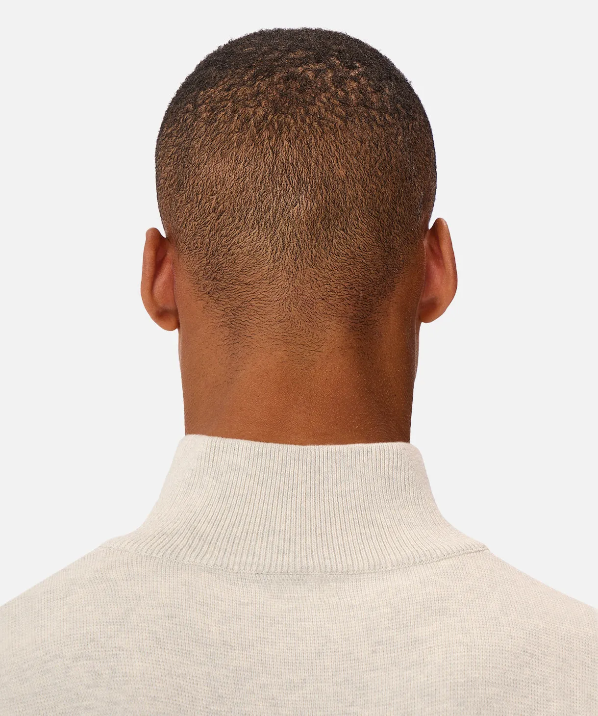 The Lakewood Zip Neck Sweater - Oatmeal