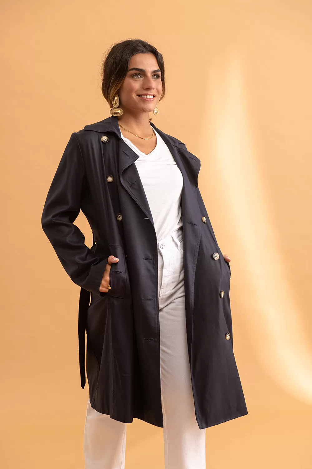 The Trench-Coat Navy | OH, MONDAY!