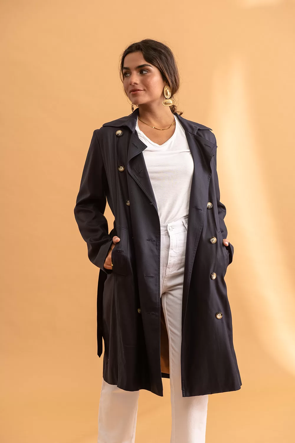 The Trench-Coat Navy | OH, MONDAY!