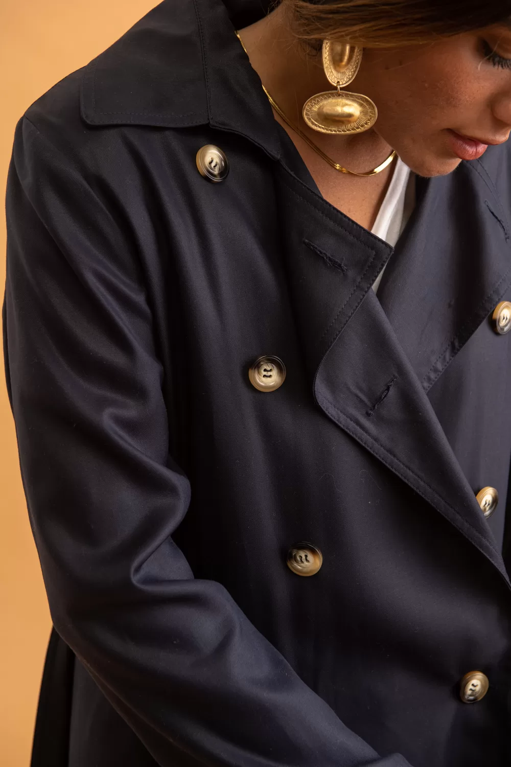 The Trench-Coat Navy | OH, MONDAY!