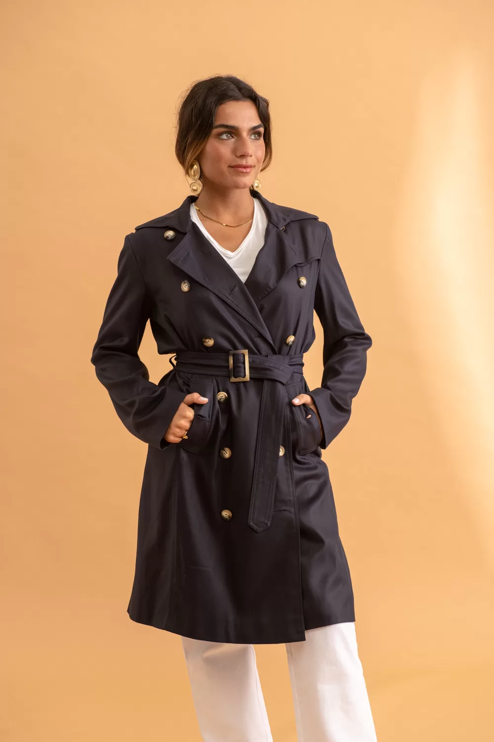 The Trench-Coat Navy | OH, MONDAY!