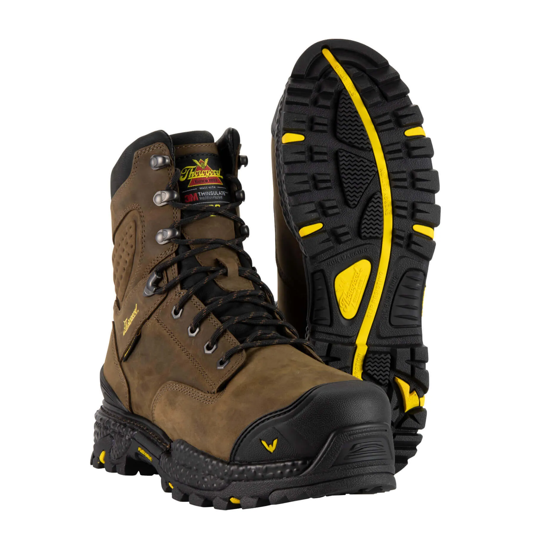 THOROGOOD 804-4304 - 8″ STUDHORSE INSULATED WATERPROOF - SAFETY TOE