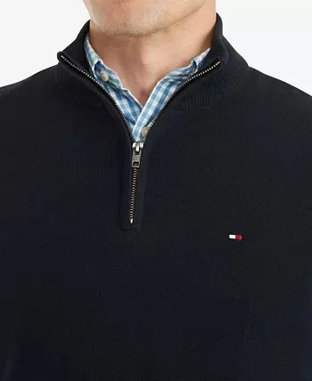 Tommy Hilfiger Men's Quarter-Zip Sweater