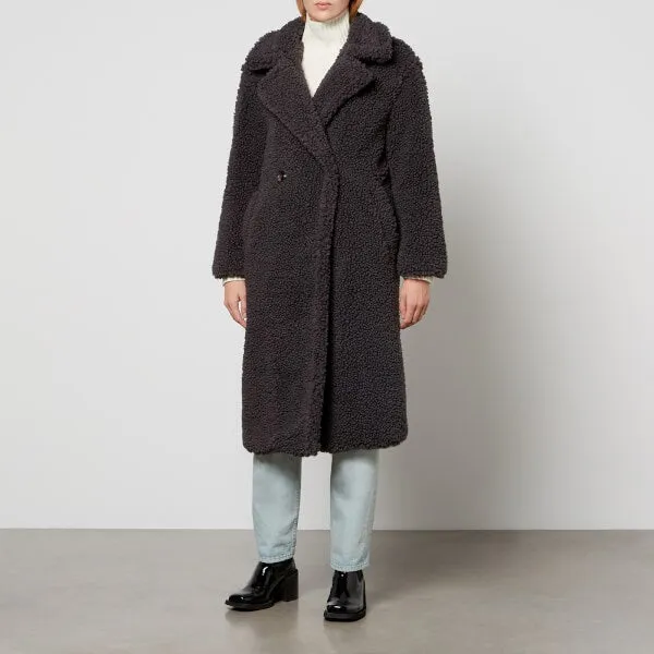 Ugg Gertrude Long Teddy Sherpa Coat