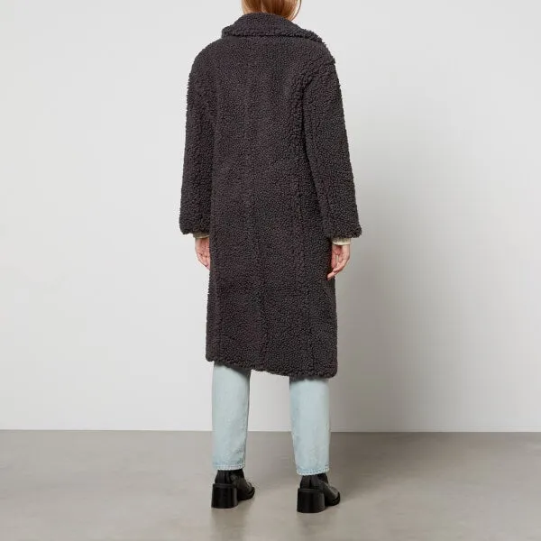 Ugg Gertrude Long Teddy Sherpa Coat