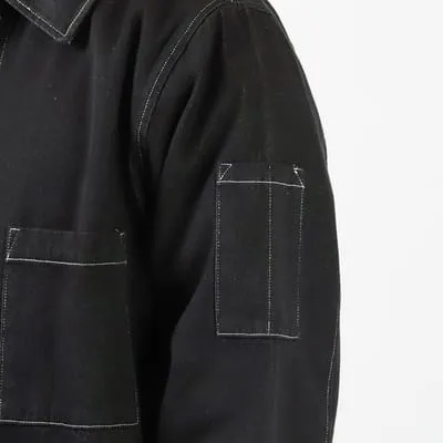 Universal Works Coverall Jacket Cali Denim Black