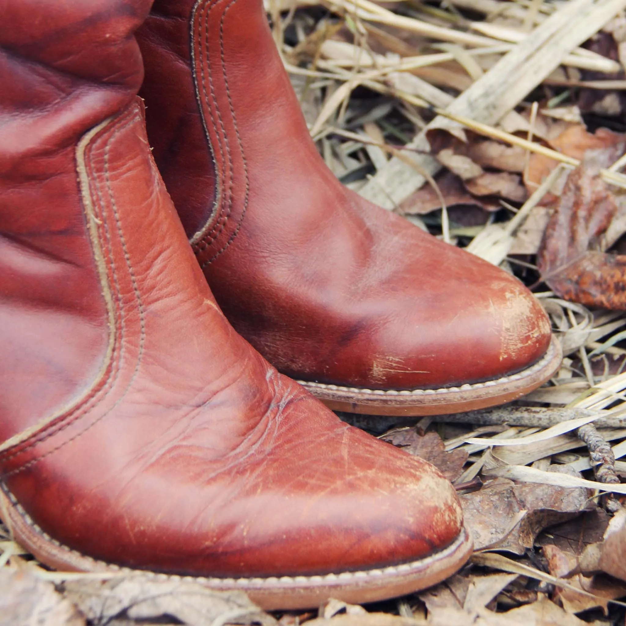 Vintage Dex Marbled Boots