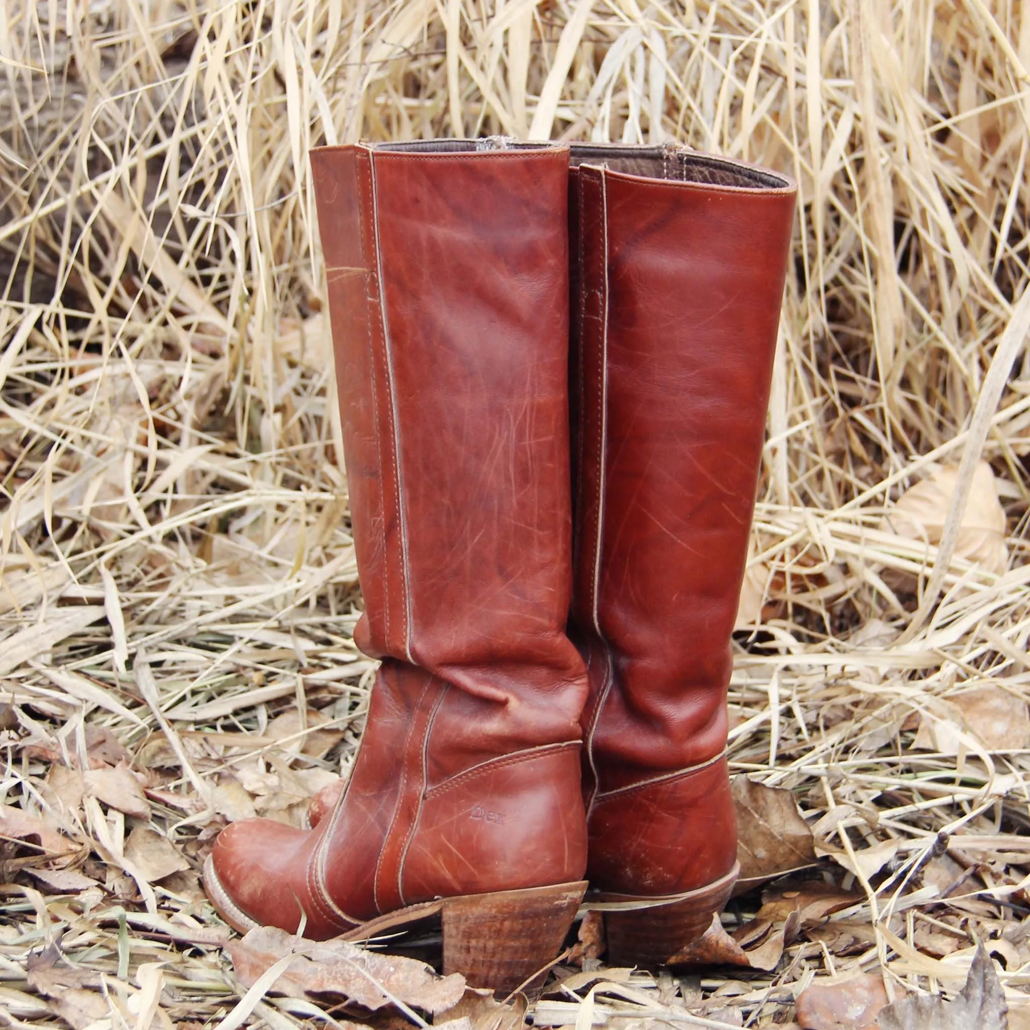 Vintage Dex Marbled Boots