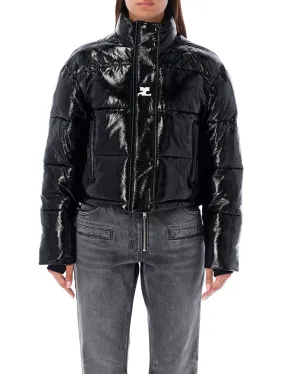 VINYL DOWN JACKET