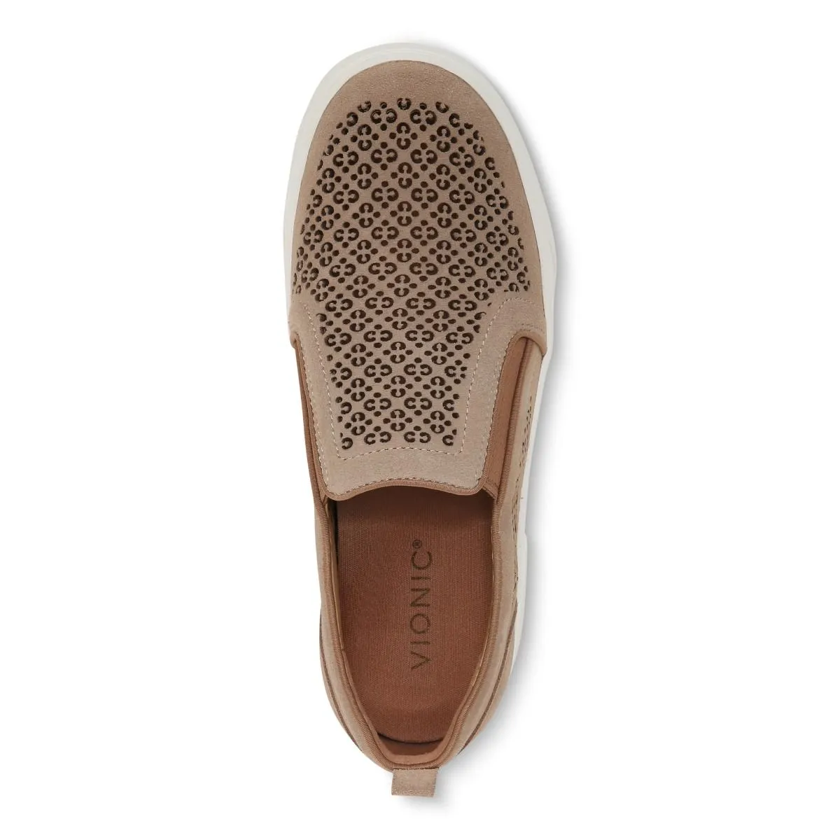 Vionic Kimmie Perf Sneaker: Sand 