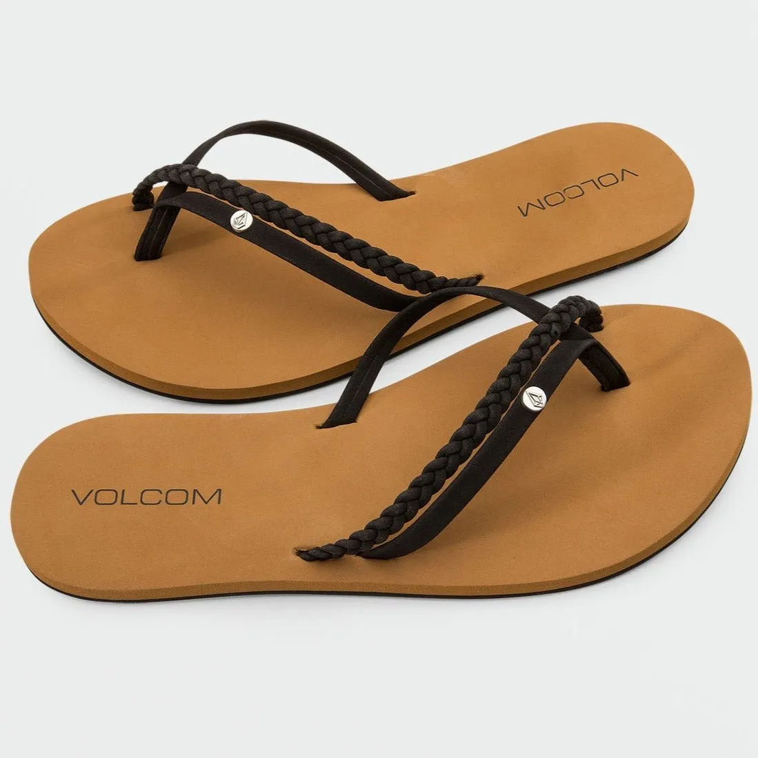 Volcom Thrills II Women's Sandals - Black