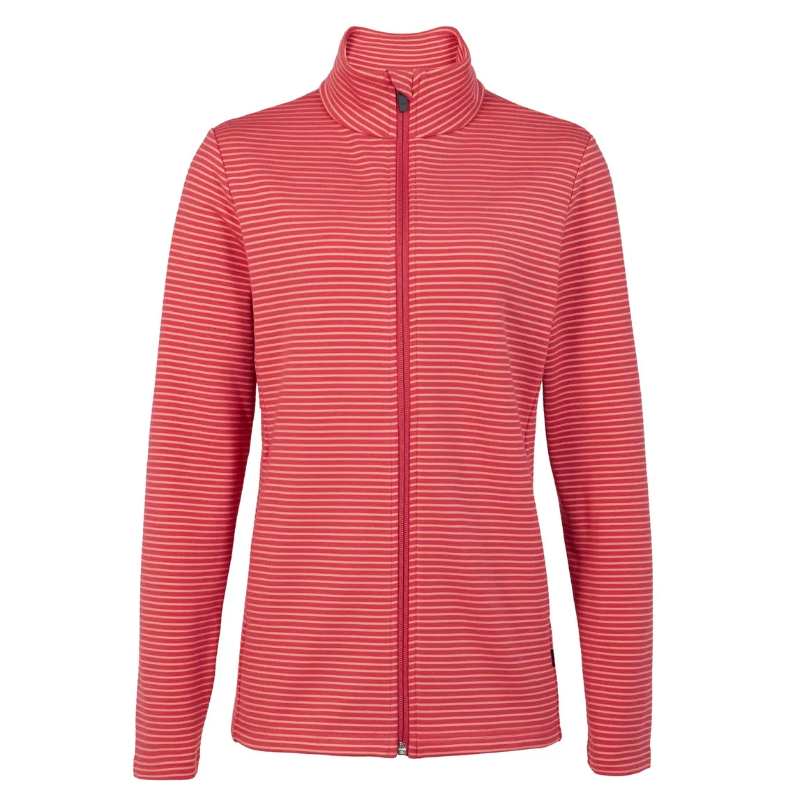 Women's Radiant Stripe Jacket Cardinal Pink Stripe