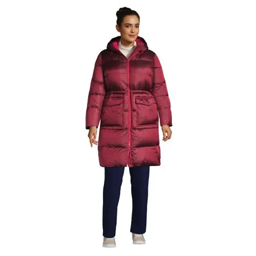 Women's Plus Wide Channel Down Coat