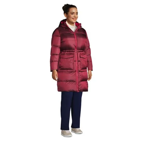 Women's Plus Wide Channel Down Coat