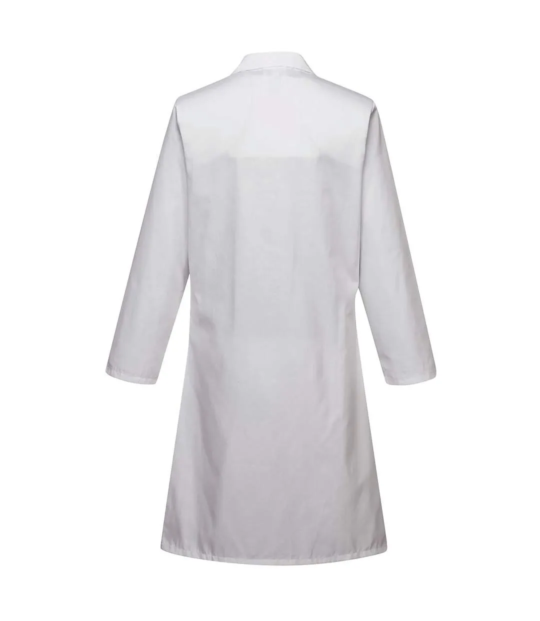 Womens/ladies work coat white Portwest