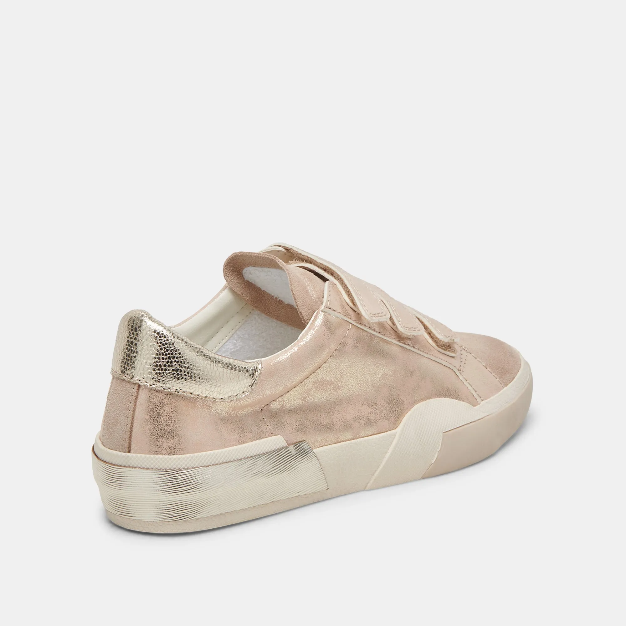 ZABOR SNEAKERS GOLD NUBUCK - re:vita